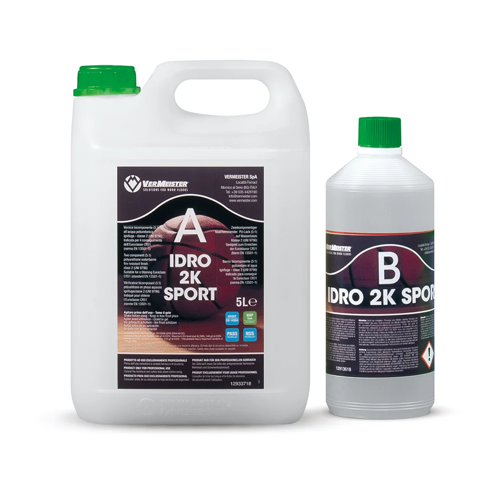 2K Idro Sport — Water-Based Extra Matte Lacquer 6 L