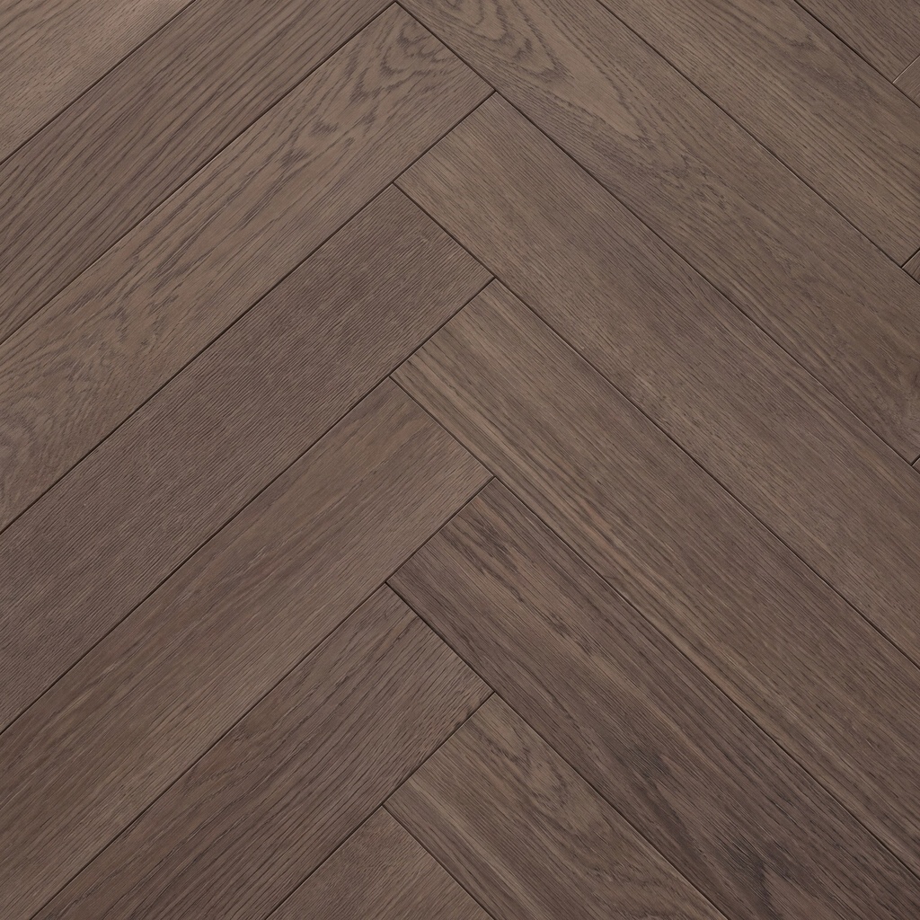 Engineered Oak Herringbone — Sepia
