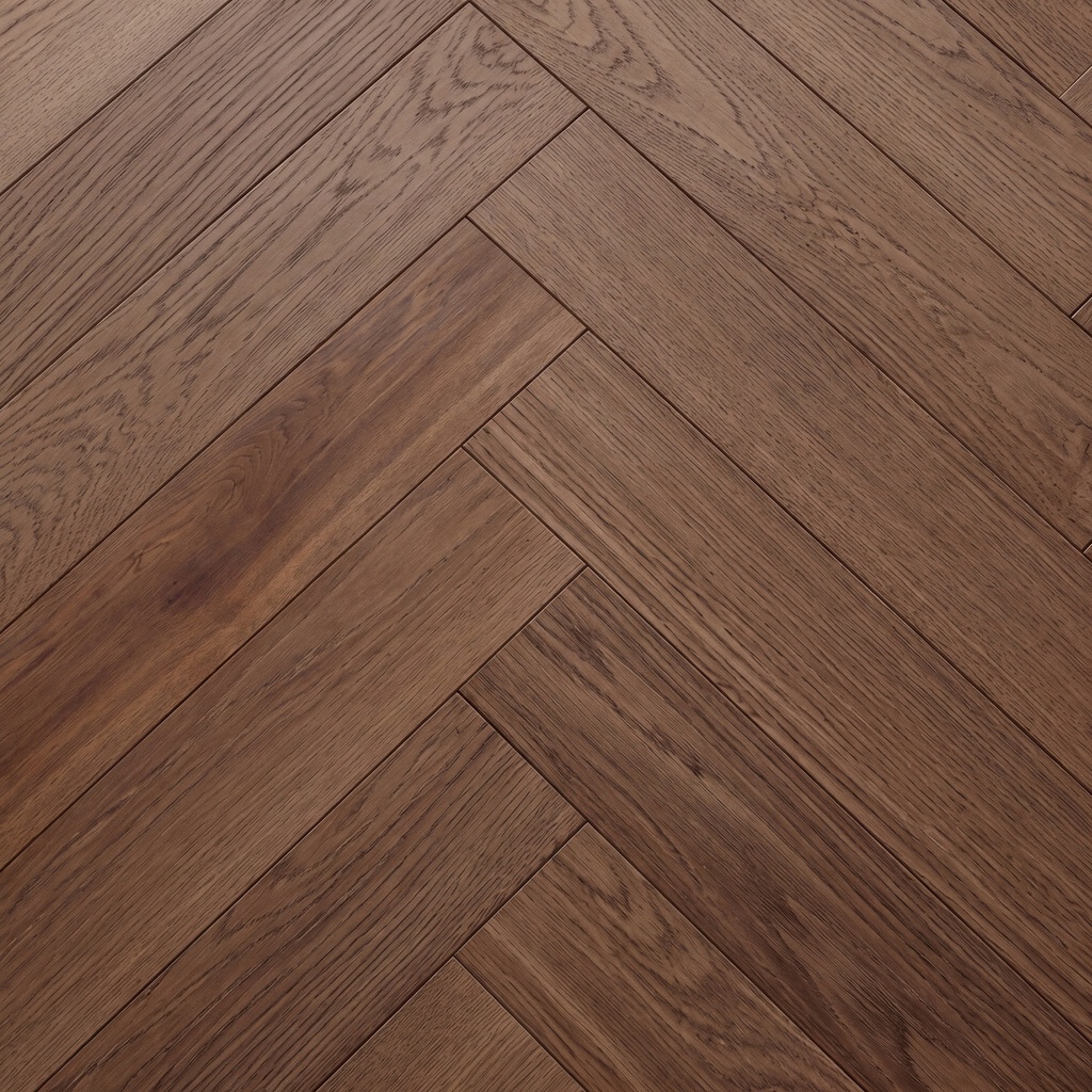 Engineered Oak Herringbone — Fig