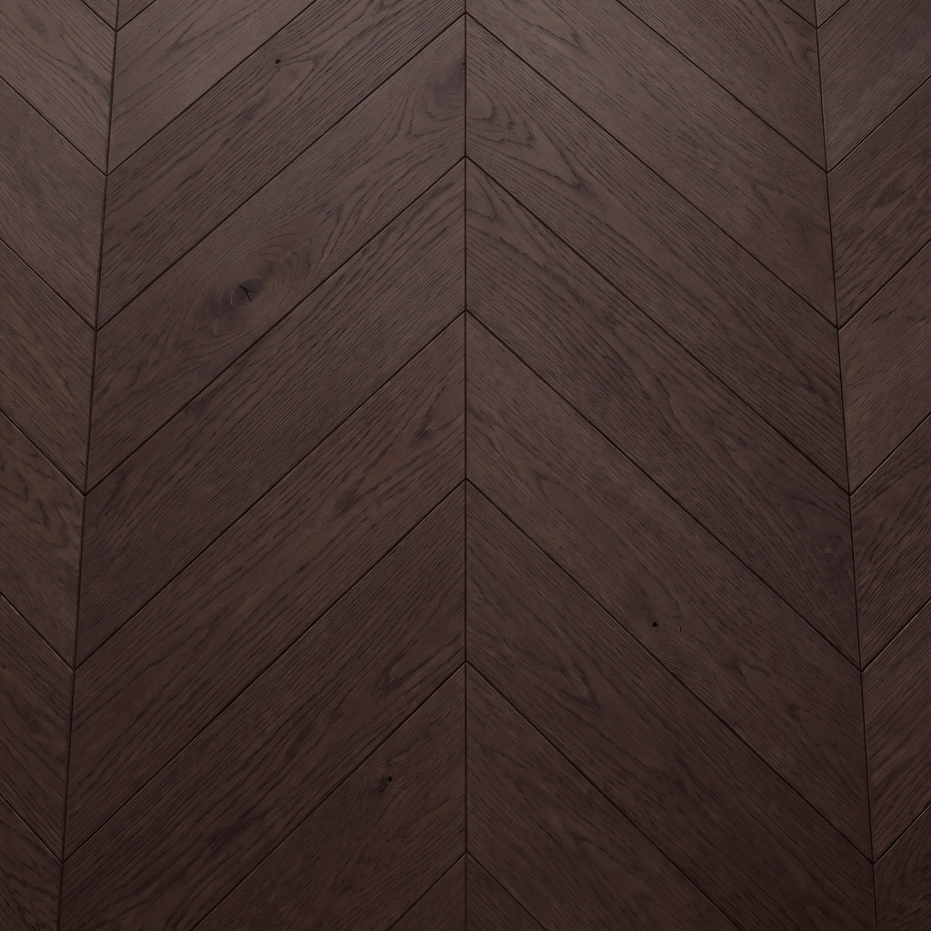 Engineered Oak Chevron — Cocoa