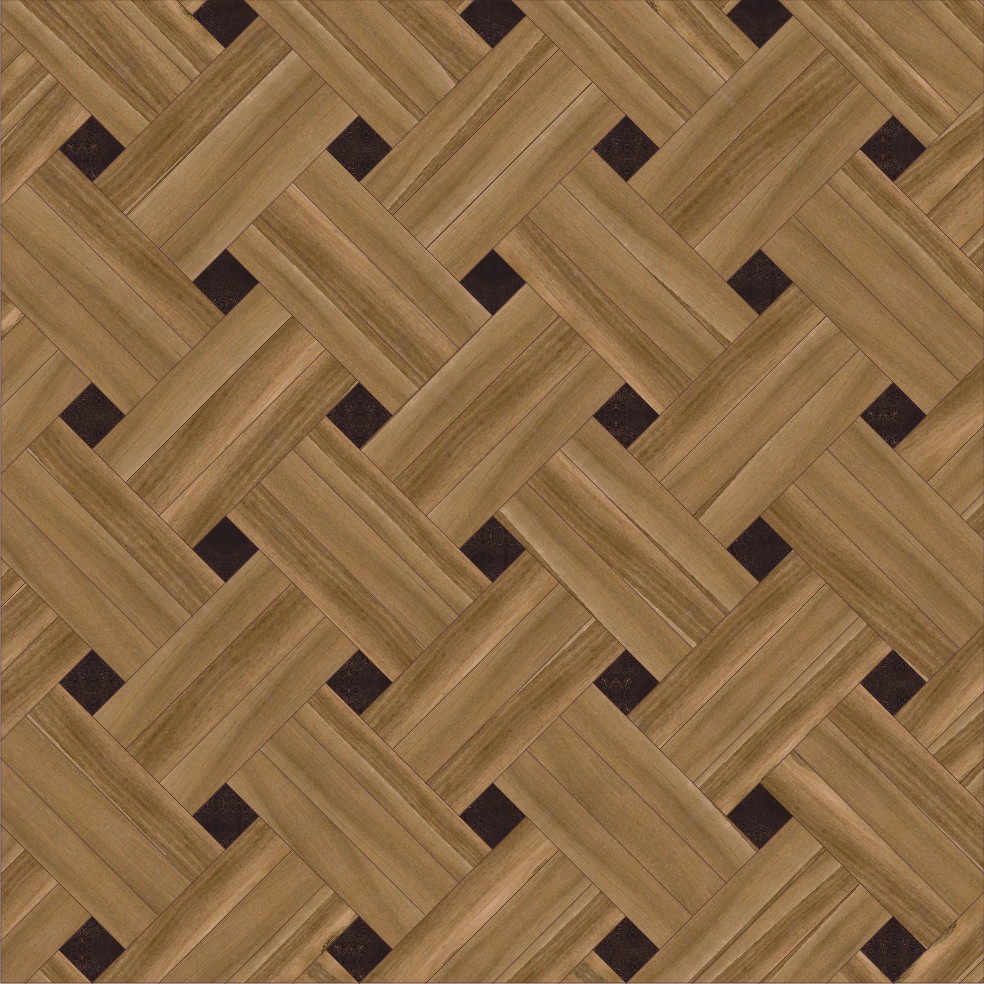 Scottish Square Art parquet