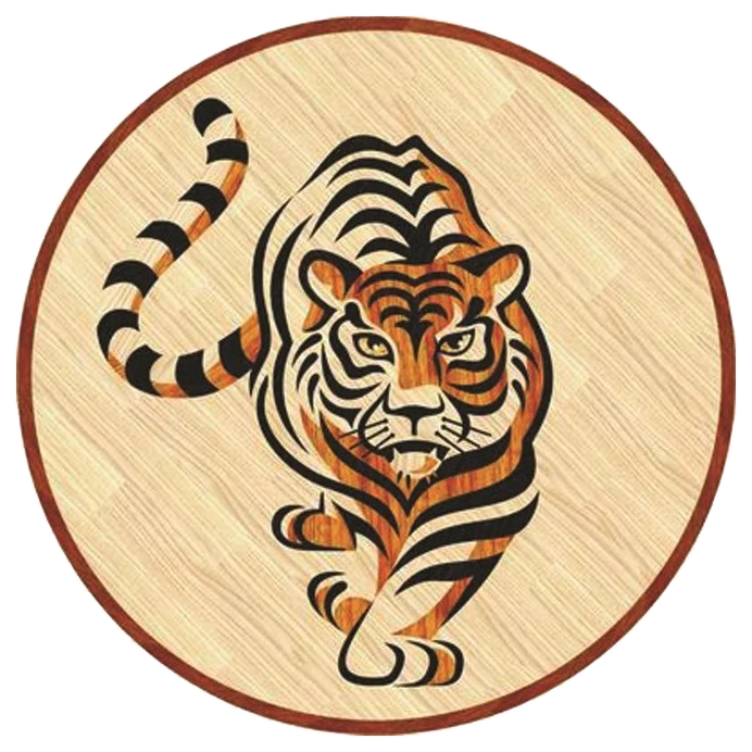 Bengal Tiger Rosette