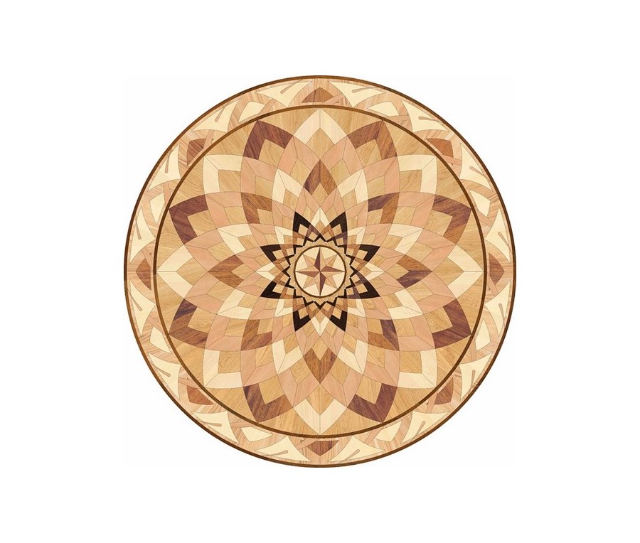 Kaleidoscope Rosette