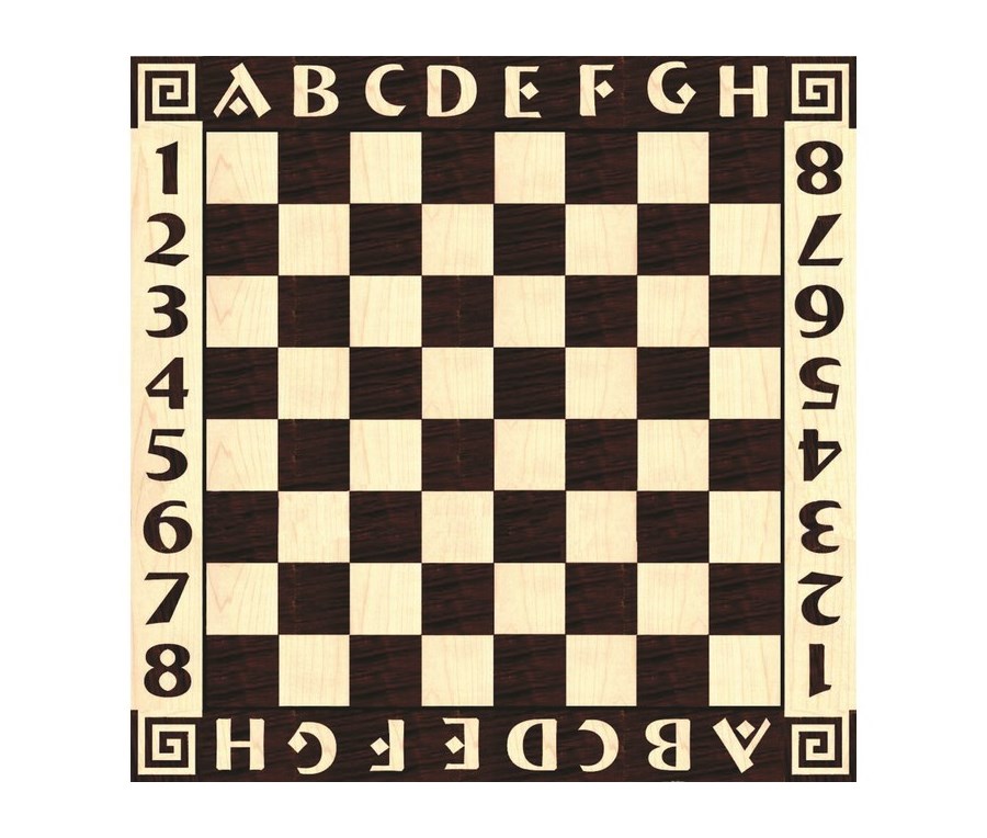 Chessboard Rosette