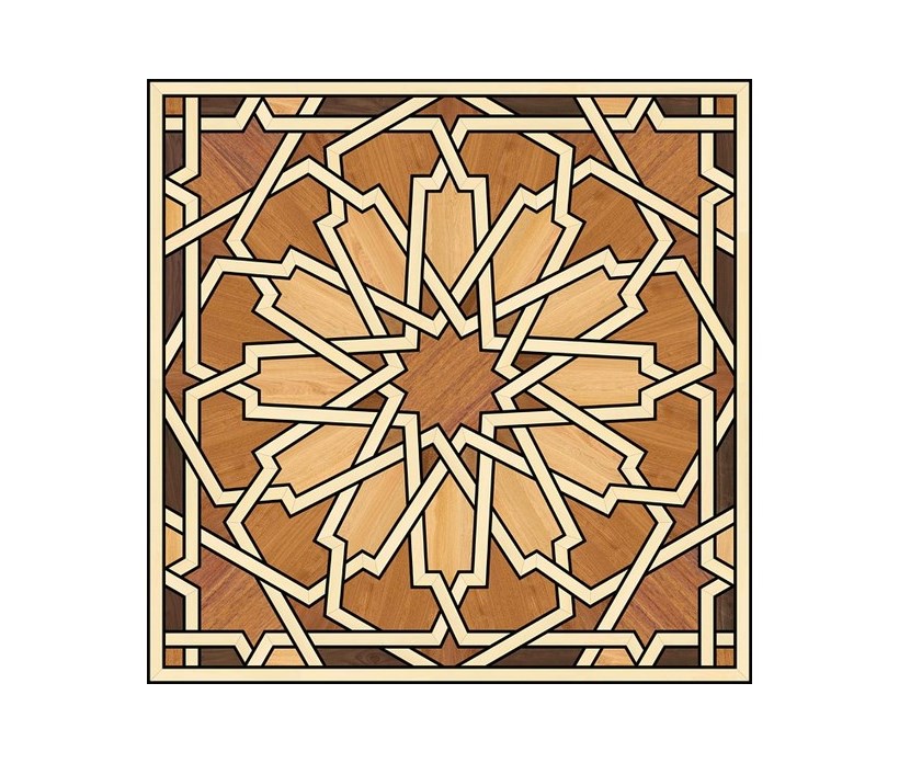 Stained-Glass Rosette