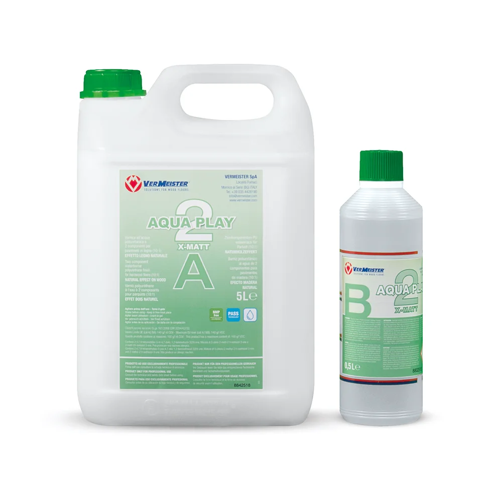 2K Aqua Play - Воден лак екстра мат 5.5л