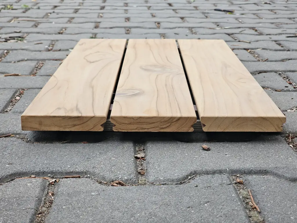 Natural Decking — Teak
