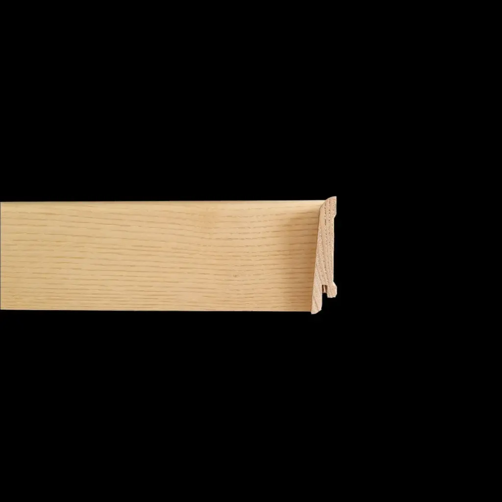 Lacquered Ash Skirting Board 70×15