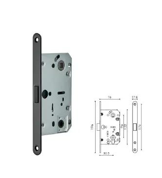 Magnetic mortise lock – Standard