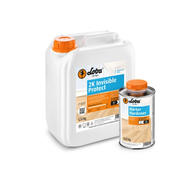 2K Invisible Protect - Воден лак натурал 5кг