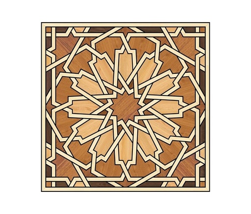 Stained-Glass Rosette