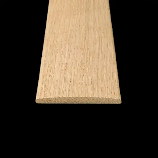 Rounded Oak Skirting 30×3 mm