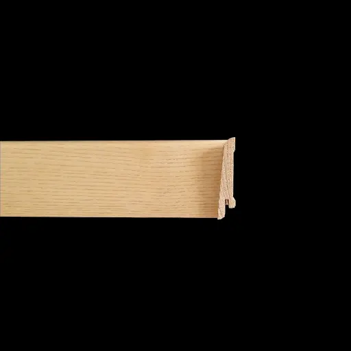 Lacquered Ash Skirting Board 70×15