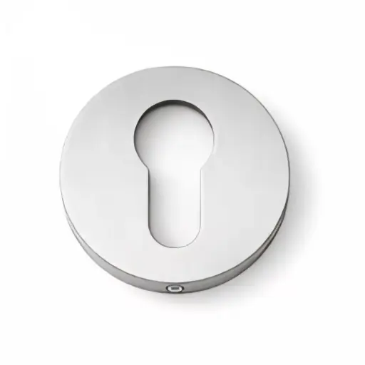 Round rosette for cylinder –  premium-coated aluminum